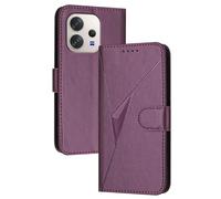 GOGME Coque avec Fermeture Magnétique pour Vivo V70 5G - Étui Portefeuille, Support Multi-Angle et Protection Totale - Violet Foncé