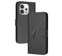 GOGME Coque avec Fermeture Magnétique pour Vivo V70 5G - Étui Portefeuille, Support Multi-Angle et Protection Totale - Noir