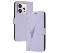 GOGME Coque avec Fermeture Magnétique pour Vivo V70 5G - Étui Portefeuille, Support Multi-Angle et Protection Totale - Violet Clair