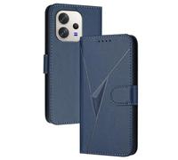 GOGME Coque avec Fermeture Magnétique pour Vivo V70 5G - Étui Portefeuille, Support Multi-Angle et Protection Totale - Bleu