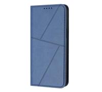 GOGME Coque Cuir pour Fairphone 6 à Fermeture Magnétique - Étui Antichoc avec Porte-Cartes, Housse Anti-Empreintes & Support - Bleu foncé