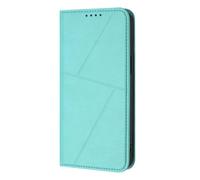 GOGME Coque Cuir pour Fairphone 6 à Fermeture Magnétique - Étui Antichoc avec Porte-Cartes, Housse Anti-Empreintes & Support - Bleu Clair