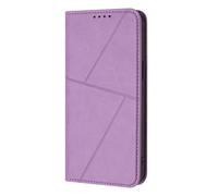 GOGME Coque Cuir pour Oppo A5X 4G / 5G à Fermeture Magnétique - Étui Antichoc avec Porte-Cartes, Housse Anti-Empreintes & Support - Violet