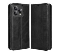 GOGME Coque pour Cubot A40 Etui, Housse Premium PU/TPU Portefeuille Protection Case ave [Magnétique] [Carte Fentes] [Stand Fonction]. Noir