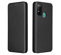 GOGME Coque pour DOOGEE N30 Magnétique Portefeuille Etui, Antichoc Anti-Scratch PC Panneau + Protecteur Intérieur en TPU Aux Chocs Housse avec Carte Fentes/Anneau Stand. Noir