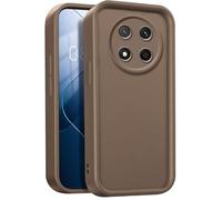 GOGME Coque pour Huawei Honor Magic 7 Lite / Magic7 Lite, Housse de Protection Intégrale en Silicone TPU Doux, Étui Antichoc Anti-Poussière - Brun