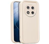 GOGME Coque pour Huawei Honor Magic 7 Lite / Magic7 Lite, Housse de Protection Intégrale en Silicone TPU Doux, Étui Antichoc Anti-Poussière - Blanc