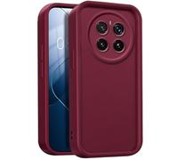 GOGME Coque pour Huawei Honor Magic 7 Pro / Magic7 Pro, Housse de Protection Intégrale en Silicone TPU Doux, Étui Antichoc Anti-Poussière - Vin Rouge