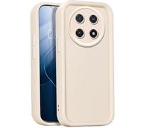 GOGME Coque pour Huawei Nova 12i, Housse de Protection Intégrale en Silicone TPU Doux, Étui Antichoc Anti-Poussière - Blanc