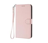 GOGME Coque pour Motorola Moto Edge 70 5G / X70 Air, Étui Housse Portefeuille en Cuir Premium avec Fermeture Magnétique, Porte-Cartes, Support et Dragonne - Rose