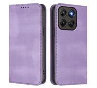 GOGME Coque pour Motorola Moto G67, Étui Portefeuille en Cuir avec Protection RFID, Housse de Protection avec Support et Fentes pour Cartes - Violet
