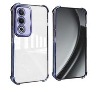 GOGME Coque pour Realme 16 Pro 5G Coins Renforcés Étui avec Film Camera Housse/TPU Anti - Rayures Antichoc Souple Claire Design - Bleu