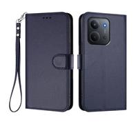 GOGME Coque pour Xiaomi Redmi 15C 4G, Étui Housse Portefeuille en Cuir Premium avec Fermeture Magnétique, Porte-Cartes, Support et Dragonne - Bleu