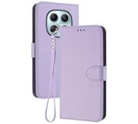 GOGME Coque pour Xiaomi Redmi Note 15 5G / Poco M8 5G, Étui Housse Portefeuille en Cuir Premium avec Fermeture Magnétique, Porte-Cartes, Support et Dragonne - Violet Clair