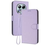GOGME Coque pour Xiaomi Redmi Note 15 Pro+ Plus 5G, Étui Housse Portefeuille en Cuir Premium avec Fermeture Magnétique, Porte-Cartes, Support et Dragonne - Violet Clair