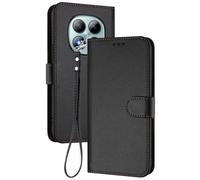 GOGME Coque pour Xiaomi Redmi Note 15 Pro+ Plus 5G, Étui Housse Portefeuille en Cuir Premium avec Fermeture Magnétique, Porte-Cartes, Support et Dragonne - Noir