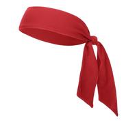 GOGO Bandana pour Hommes Bandeau de Sport Sweatband Tennis Headband Bandeaux de fitness pour Tennis, Course, Gym et Sport Rouge