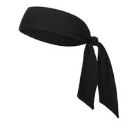 GOGO Bandana pour Hommes Bandeau de Sport Sweatband Tennis Headband Bandeaux de Fitness pour Tennis, Course, Gym et Sport Noir