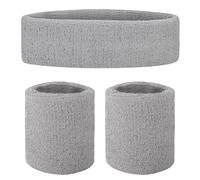 GOGO Bandeau Bracelet avec Bandeau d'exercice Sportif Sportif Grey