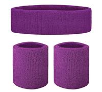 GOGO Bandeau Bracelet avec Bandeau d'exercice Sportif Sportif Purple