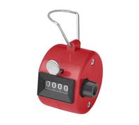 GOGO Compteur Manuel à 4 Chiffres ABS Handheld Tally Counter Compteur Chiffre Manuel Couleur pour l'école d'entraîneurs d'événements Sportifs