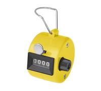 GOGO Compteur Manuel à 4 Chiffres ABS Handheld Tally Counter Compteur Chiffre Manuel Couleur pour l'école d'entraîneurs d'événements Sportifs