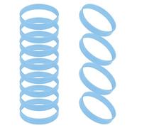 GOGO Lot de 12 Bracelets en silicone pour enfants, Bracelets en caoutchouc, Bracelet plastique enfant cadeaux de fête