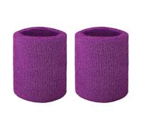 GOGO Lot de 2 Bracelets en Tissu éponge Poignet athlétique pour Sports de Gym, Bandeau Poignet Sport