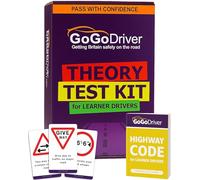 GoGoDriver Theory Kit de test pour les conducteurs apprenants - Comprend le livre de codes de l'autoroute 2026 au Royaume-Uni et les cartes flash de test de théorie de la conduite 2026 au Royaume-Uni