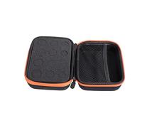 Gogogmee 1 pièce Étui de Protection pour Huiles Essentielles Sac de Rangement Portable avec Compartiments Design et Étanche Eva Orange