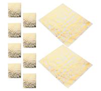 Gogogmee 10 Feuilles Autocollants Lettres Dorées Adhésifs Papier Brillant pour Tableau Affichage Bureaux Écoles Décoration Boîte Aux Lettres Projets DIY