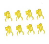 Gogogmee 10 Pièces Abreuvoirs à Tétons pour Poules Jaune Fontaine Automatique Volaille et Facile à Installer Kit Hydratation pour Poussins et Canards