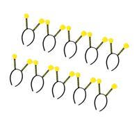 Gogogmee 10 pièces Bandeaux Antennes Abeille et Fourmi Serre-tête Insecte avec Pompons pour Femmes Accessoires Cosplay Halloween et Fêtes
