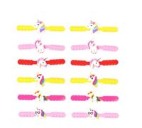 Gogogmee 10 pièces Boucles Extension pour Masque PVC Crochet Anti-serrage Réglable Oreilles Design Licorne Mixte Accessoires pour Sangle de Masque