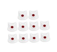Gogogmee 10 Pièces Buses de Pulvérisation Pratiques pour Peinture Aérosol Embouts Plastique Compatibles avec Spray Manuel Valve Bouton Étanche pour Retouches Accessoires pour Peinture