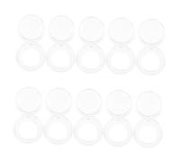 Gogogmee 10 pièces Couvre-boutons pour Cuisinière à Gaz Couvre Boutons Sécurité Protection Anti-manipulation Facile à Ouvrir par Adultes Transparent pour Cuisinière Domestique