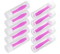 Gogogmee 10 pièces Kit Lentilles Contact Petits Applicateurs Silicone Souple pour Retrait et Pose Lentilles Portable Doux et Yeux Protection