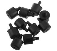 Gogogmee 10 pièces Lot de Butoirs Caoutchouc pour Capot et Porte Voiture Tampons Amortisseurs Anti-Collision pour Pare-Chocs et Bouchons de Moteur Accessoires Compatibles Multimarques