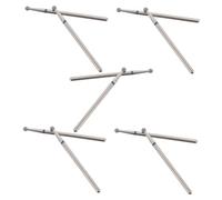 Gogogmee 10 Pièces Nail Bits Set For Cuticle Dead Skin Removal Silicon Carbide Russian Manicure Drill Bits Professional Nail Filing Buffer Tips For Salon And Home Use