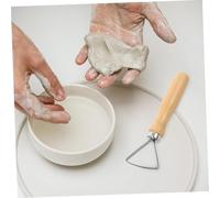 Gogogmee 10 pièces Outils de Sculpture Argile et Métal Kit de Modelage Ergonomique pour Pâte Polymère Accessoires Pratiques pour Sculpture Cire et Argile Facile à Nettoyer