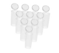 Gogogmee 10 Pièces Protège Poils de Pinceaux Maquillage Transparents Housses Rondes Poussière pour Rangement et Protection des Brosses Cosmétiques Support Large pour Pinceaux et Visage