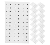 Gogogmee 100 Feuilles D'autocollants pour Le Visage avec Des Grains de Beauté Noirs - Tatouages temporaires à Points Noirs pour Les Yeux - Idéal pour Les Fêtes, Le Cosplay Et La Décoration Du