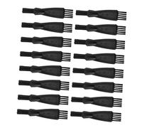 Gogogmee 100 pièces Brosse de Nettoyage Double Tête pour Rasoirs Brosse Nylon Douce pour Éliminer Poussière et Poils Outil Compact pour Entretien Quotidien Rasoir Électrique et Petits