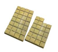 Gogogmee 100 pièces Cubes de Culture sans Sol Bouchons de Démarrage Hydroponique pour Semis et Bouturage Substrat Compact pour Plantes Intérieur et Jardin