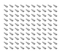 Gogogmee 100 pièces Entretoises Cuivre Hexagonal Nickelé Vis à Tête Cylindrique Simple pour PCB Écrou de Montage pour Carte Mère Résistance Corrosion et Installation Facile