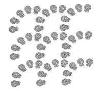 Gogogmee 100 Pièces Five Element Symbol Pendant Set Vintage Metal Charms For Jewelry Making DIY Necklace Bracelet Earrings Mixed Style Craft Accessories For Daily Wear And