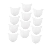 Gogogmee 100 Pièces Masque pour Cou Papier Ultra Fin Soin Peau Absorption Usage Unique Adapté à Tous Types de Peau