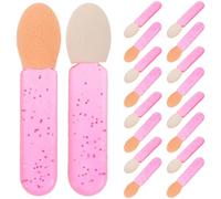 Gogogmee 100 Pièces Mini Eyeshadow Applicator Set Portable Eye Shadow Blending Brush Lipstick Brush Concealer Tool For Women Travel Cosmetic Kit