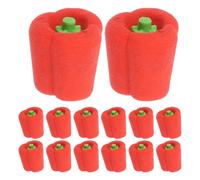 Gogogmee 100 Pièces Mini Pepper Erasers For Tpr Vegetable Shaped Erasers For Students Stationery Classroom Rewards Party Favors And Back To School Supplies