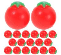 Gogogmee 100 pièces Miniature Artificial Cherry Figurines for Dollhouse Pretend Play Realistic Mini Food Props for Creative Roleplaying and Miniature Vegetable Display